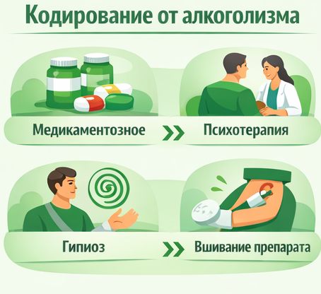 кодирование от алкоголизма в Рошале Санати